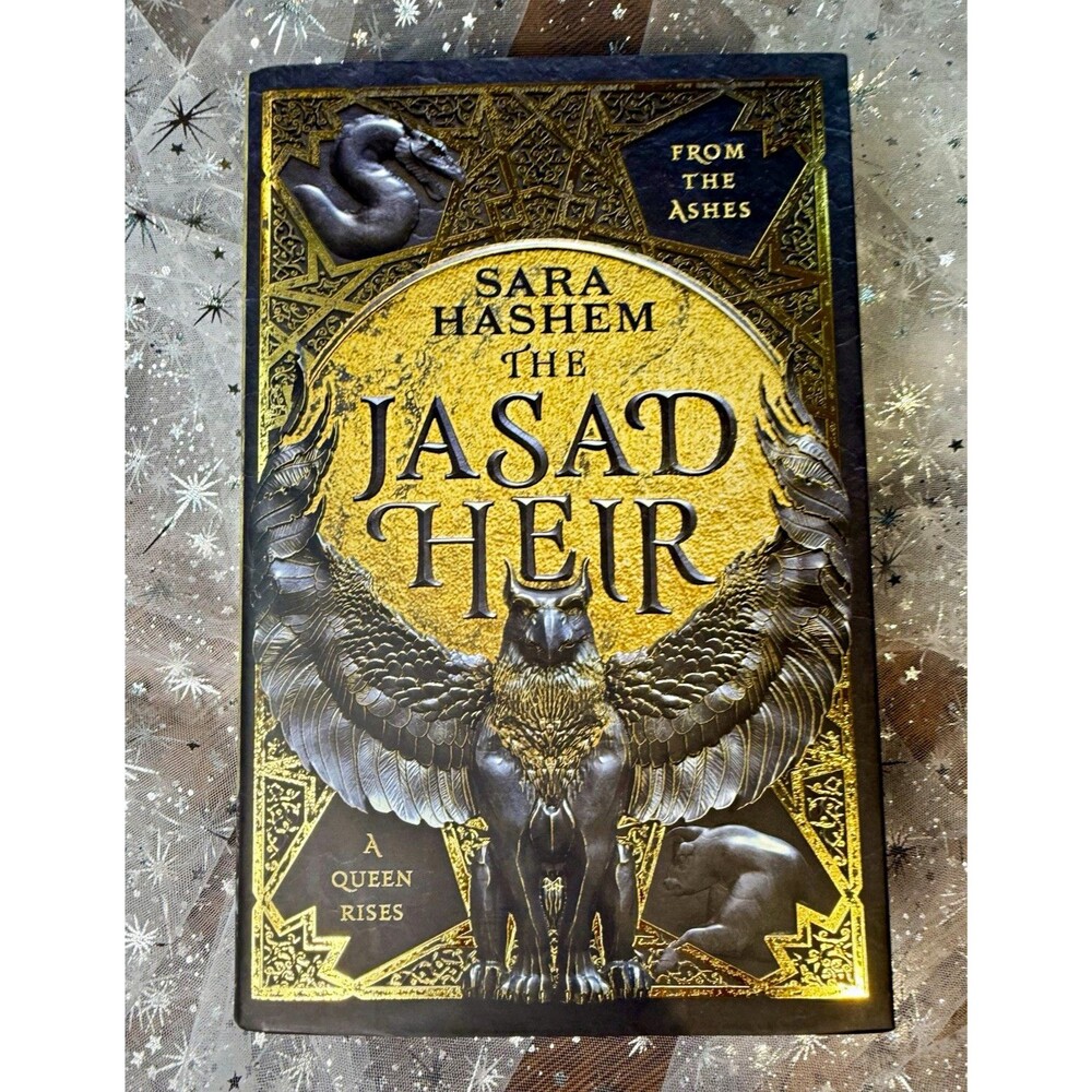 The Jasad Heir Illumicrate Exclusive Hardcover Illustrated Signed by Sara Hashem